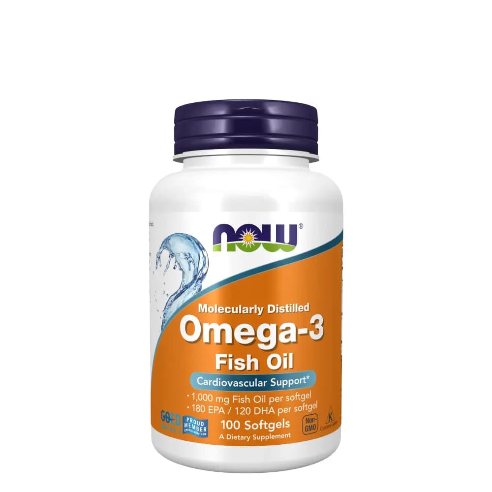 Omega 3 now 100 capsule  — Now au Maroc