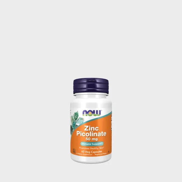 Zinc picolinat 50mg 60 capsule  — Now au Maroc