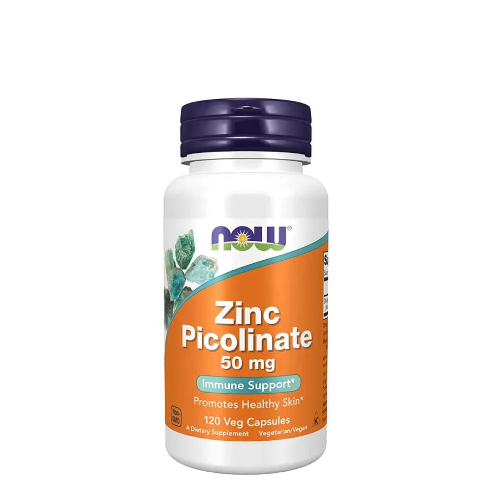 Zinc picolinat 50mg 120 capsule  — Now au Maroc