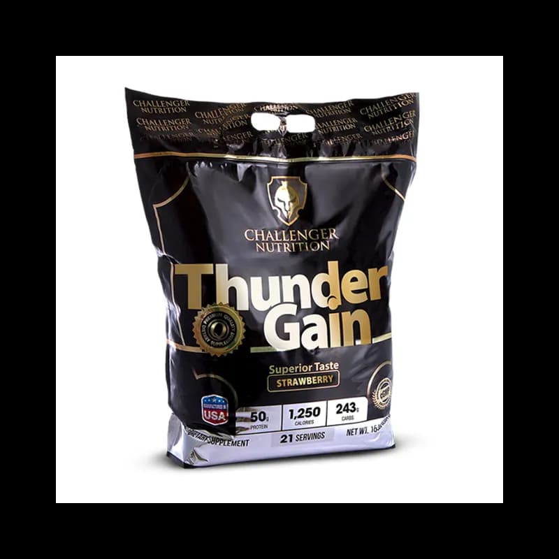 Thunder gain 7.2kg