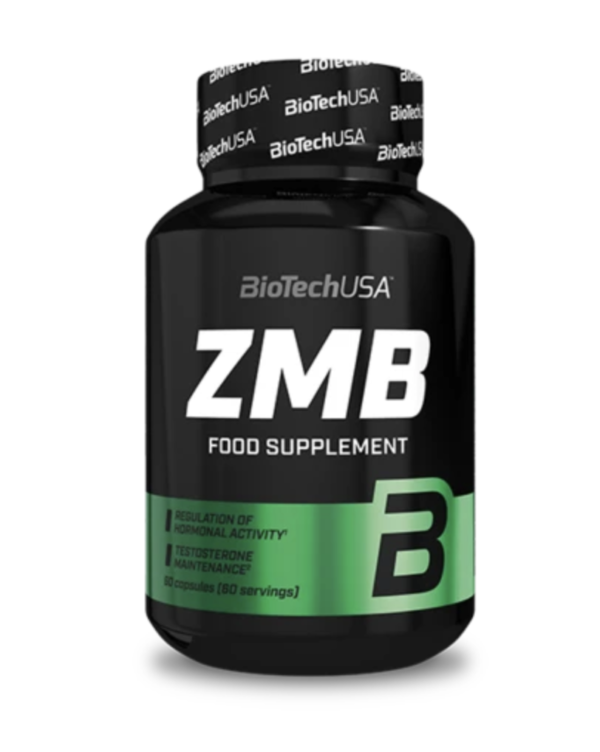 ZMB Zinc Magnesium & Vitamine B6 60 Capsules (60 Servings) - Maintien de la testostérone