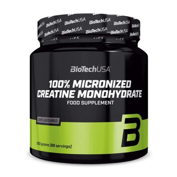 100% Creatine Monohydrate Micronisee 300g biotech usa