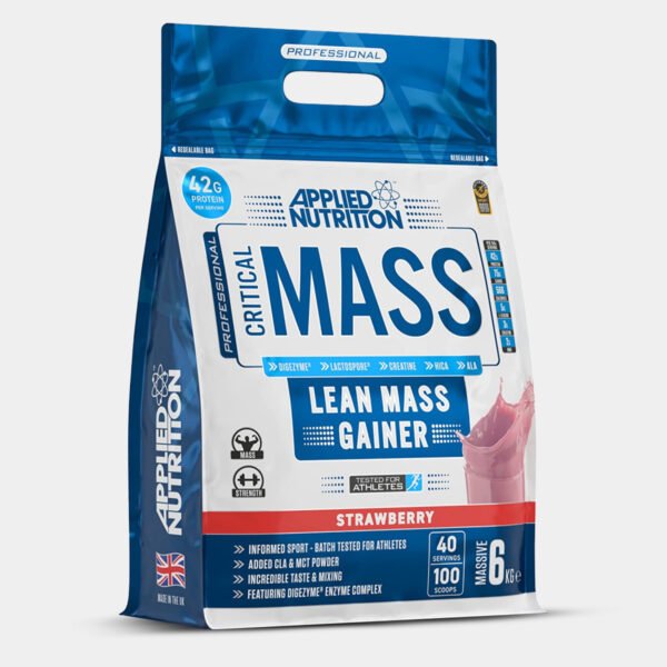 CRITICAL-MASS-6KG-STRAWBERRY Professional Critical Mass Applied Nutrition 6kg