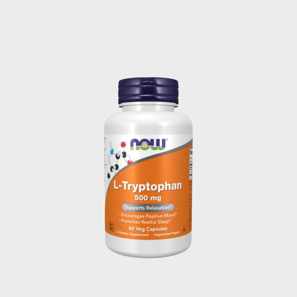Tryptophan now food 500mg 60 capsule